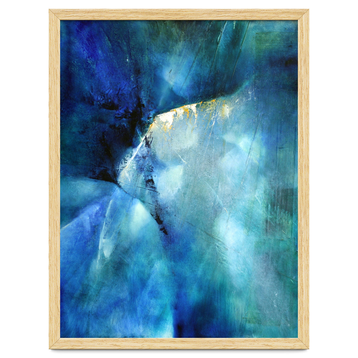 Komposition In Blau - blue composition