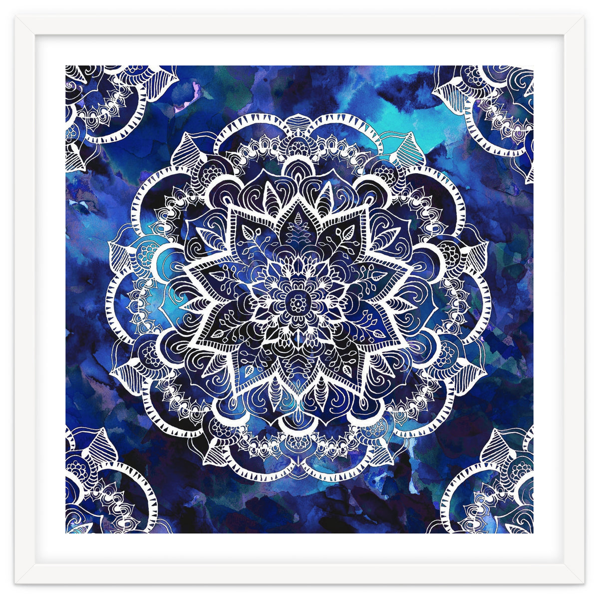 Queen Starring of Mandalas Navy