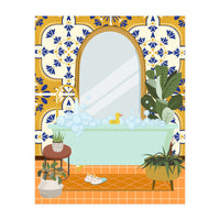 Moroccan Style Bathroom (Print Only)