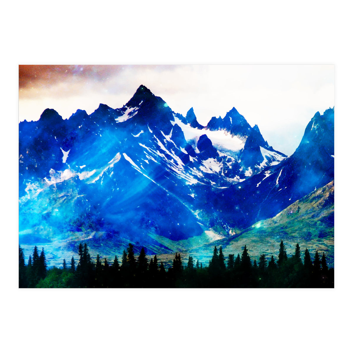 Galaxy Mountain V2 (Print Only)