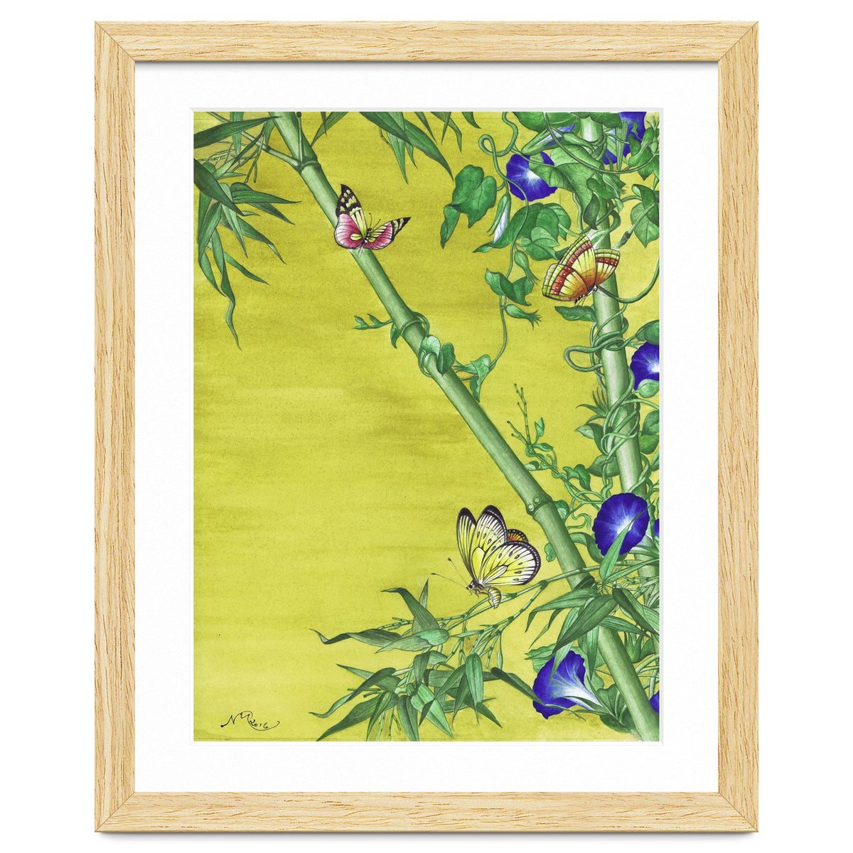 Butterflies & Bamboo