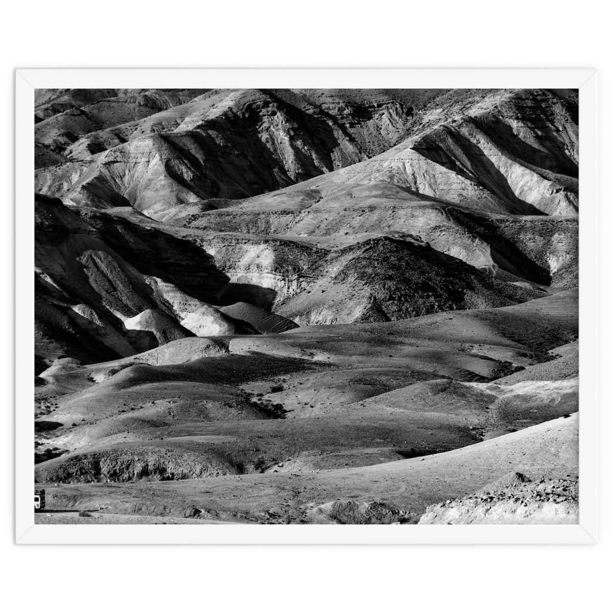 Driving across the Judean Desert