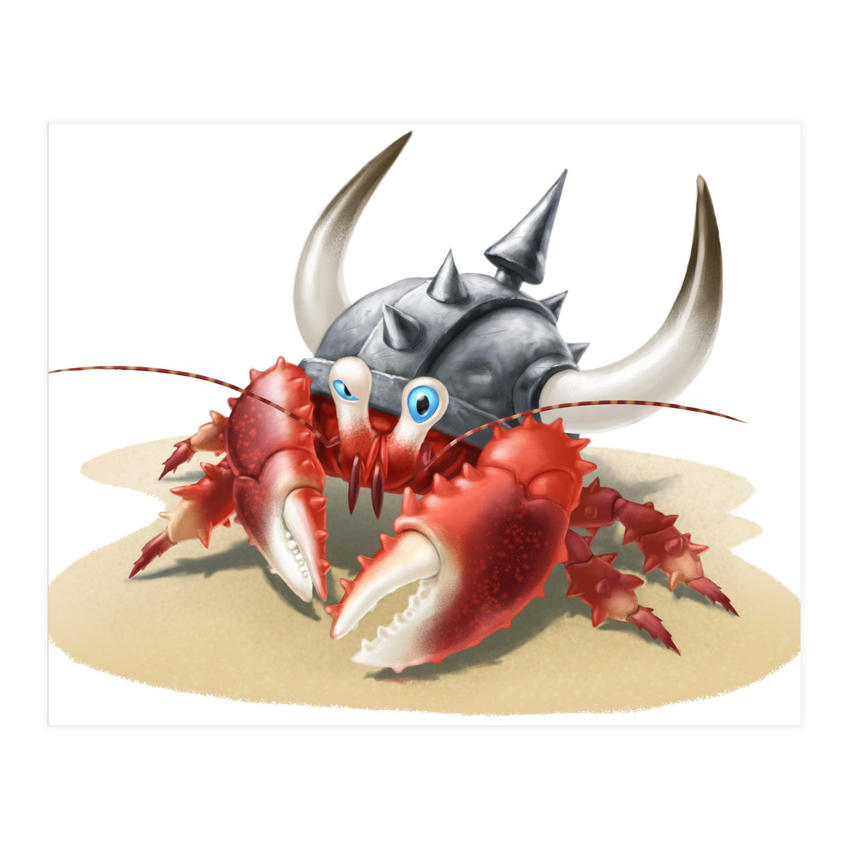 Viking Crab (Print Only)