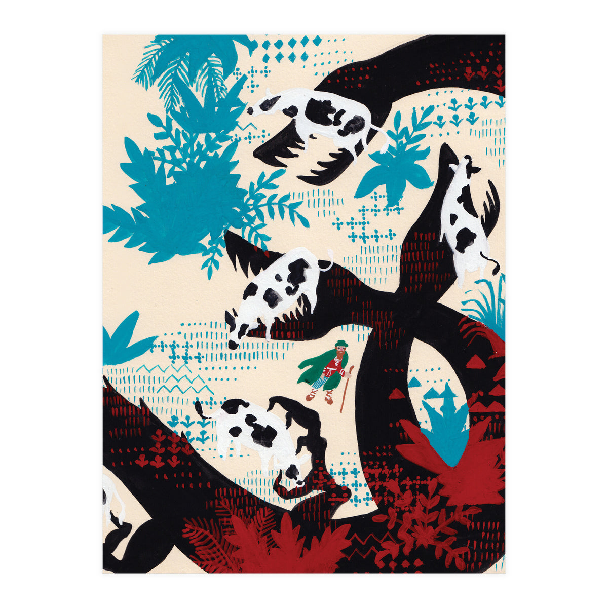 Russian Folk Tales - The Crystal Mountain (Print Only)