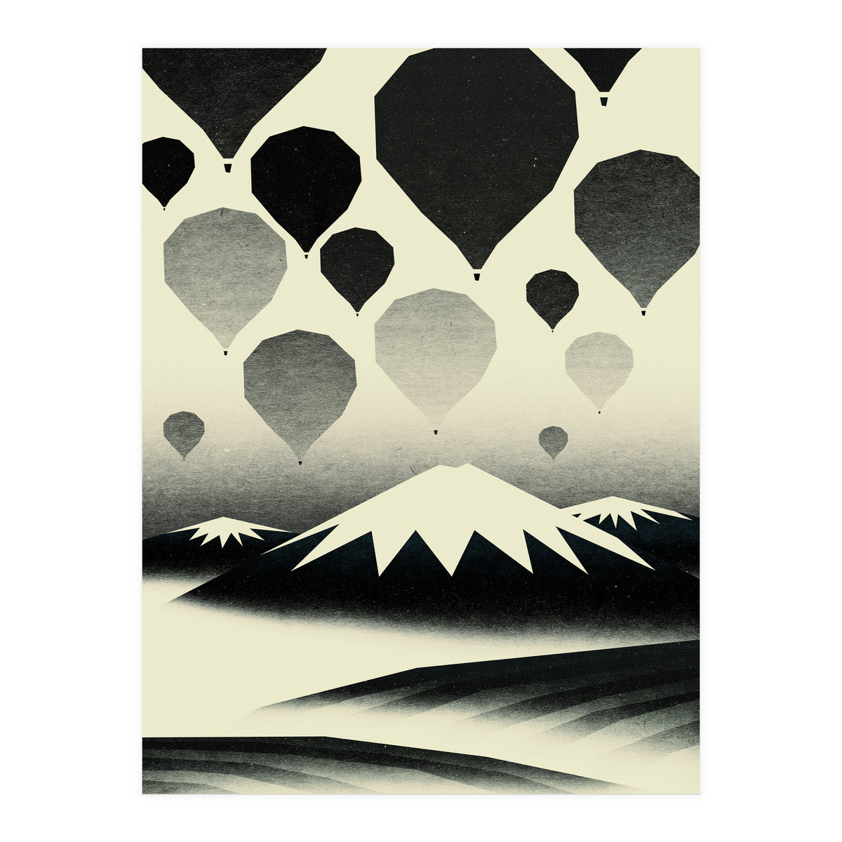 Morning Wind Balloons (Print Only)