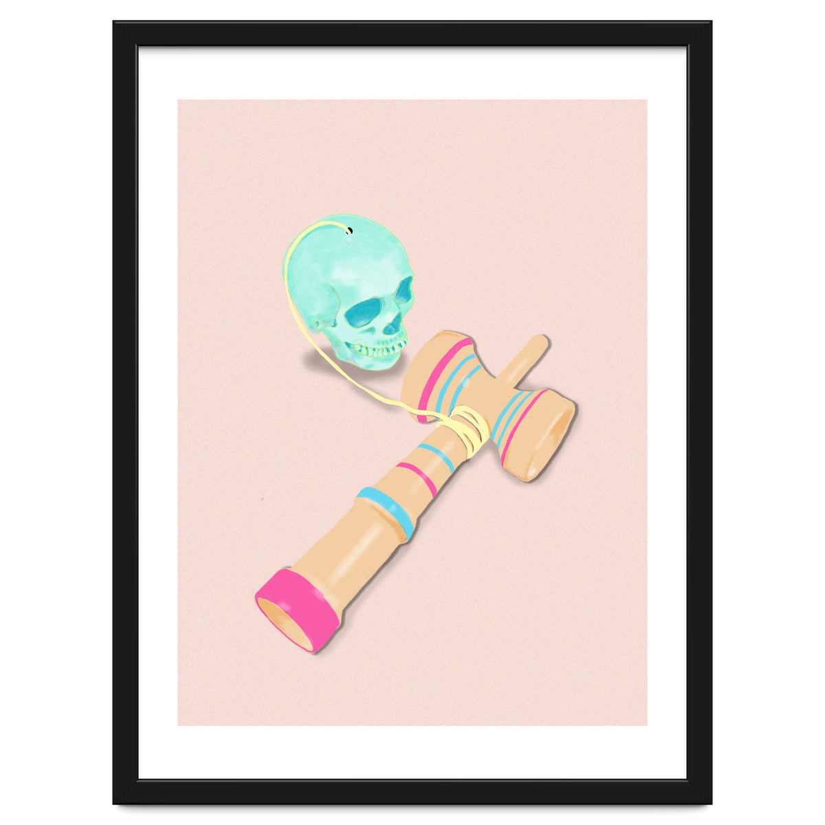 Skull kendama
