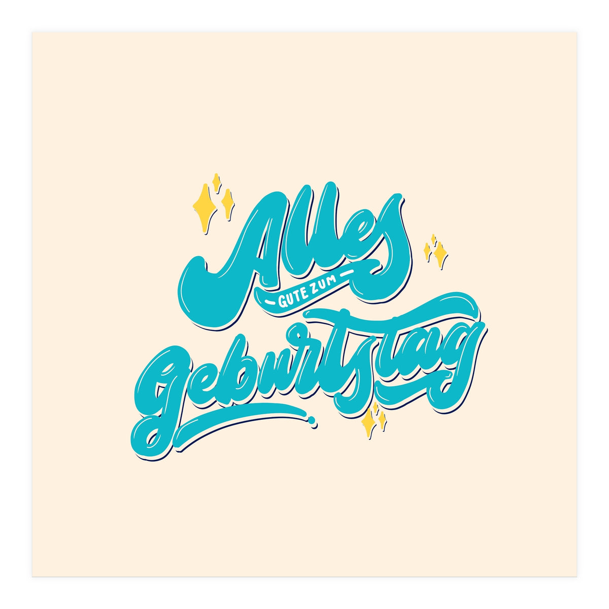 Alles Gute Zum Geburtstag (Print Only)
