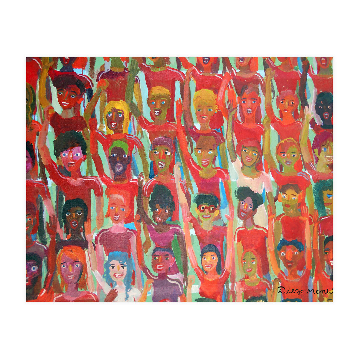 Hichada Roja Detalle 1 (Print Only)