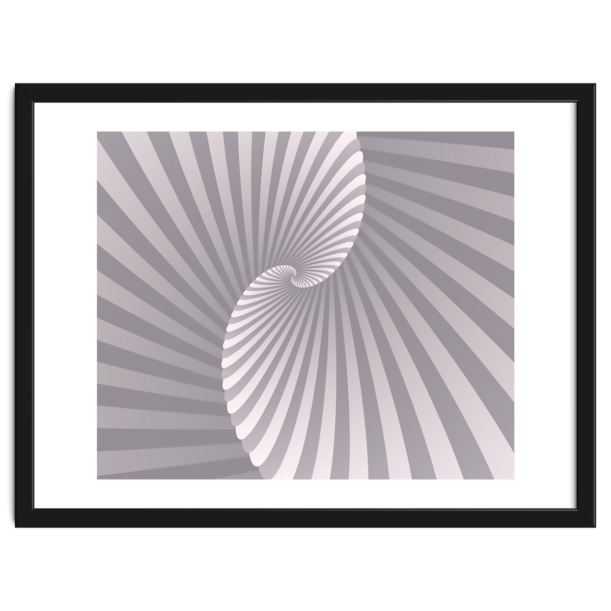 Abstract Retro Spiral