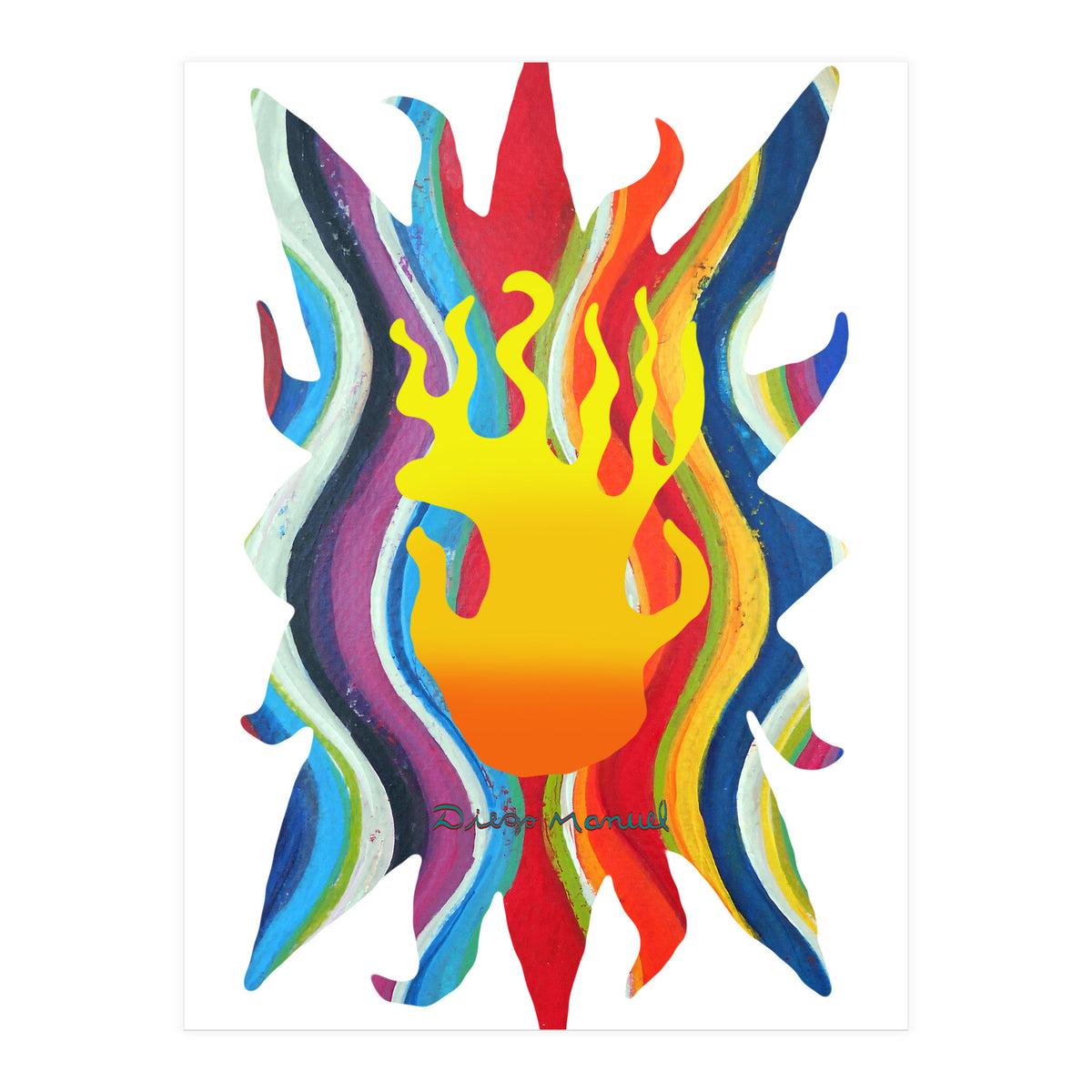 Fuego 8 Copia (Print Only)