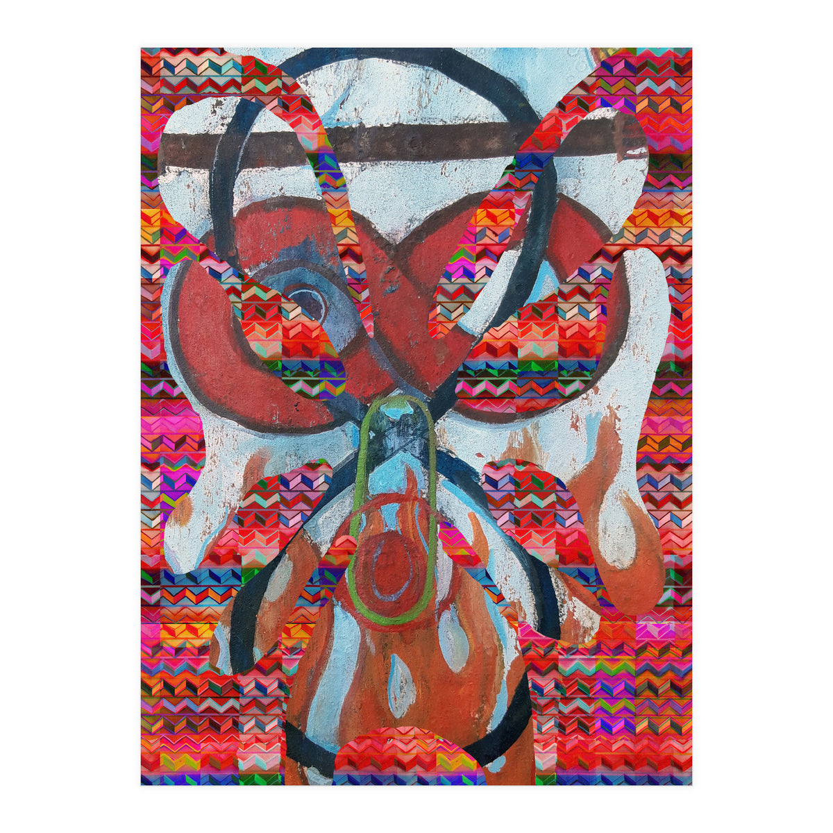 Pop Abstract 2023 Tapiz 15 (Print Only)