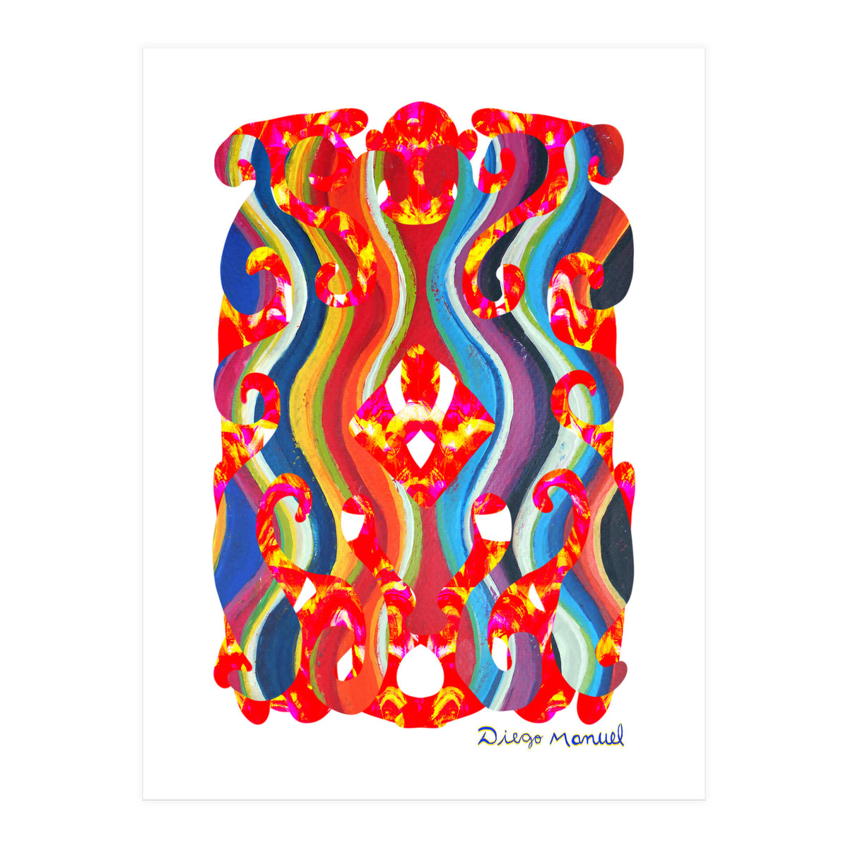 Pop Abstract Asimetrico 31 Copia (Print Only)