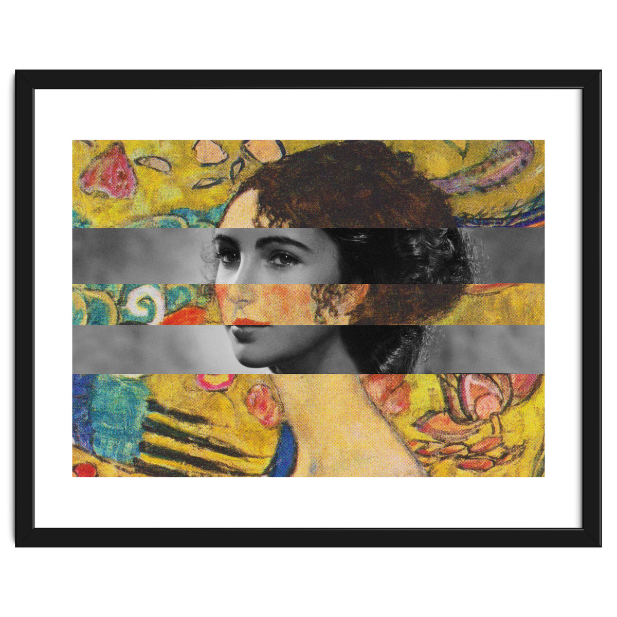 Klimt's Lady With A Fan & Elizabeth Taylor