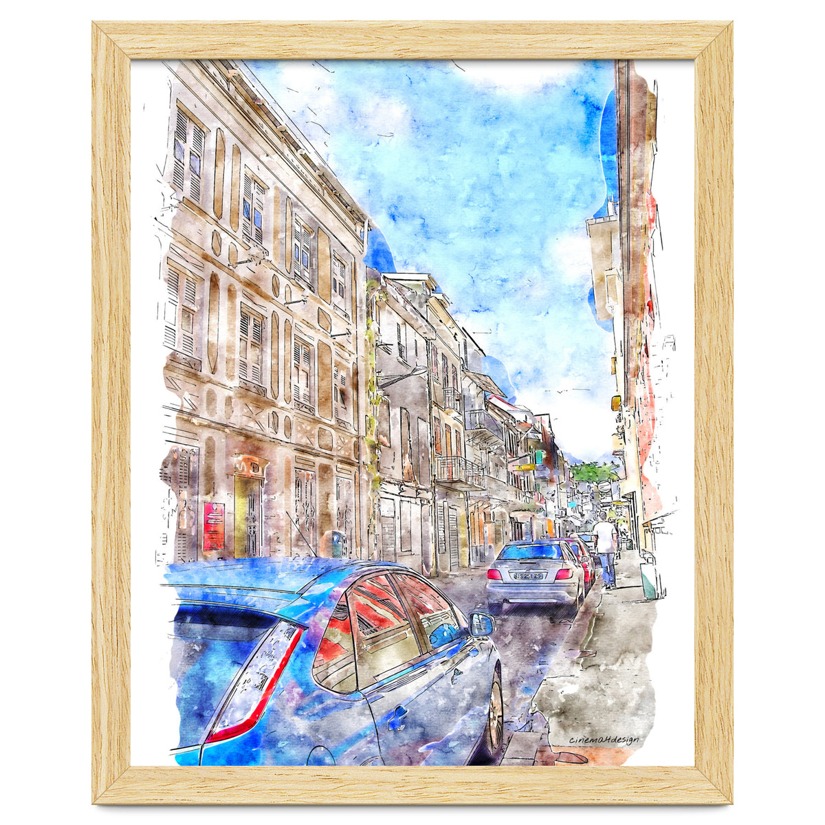 Street of Fort-de-France