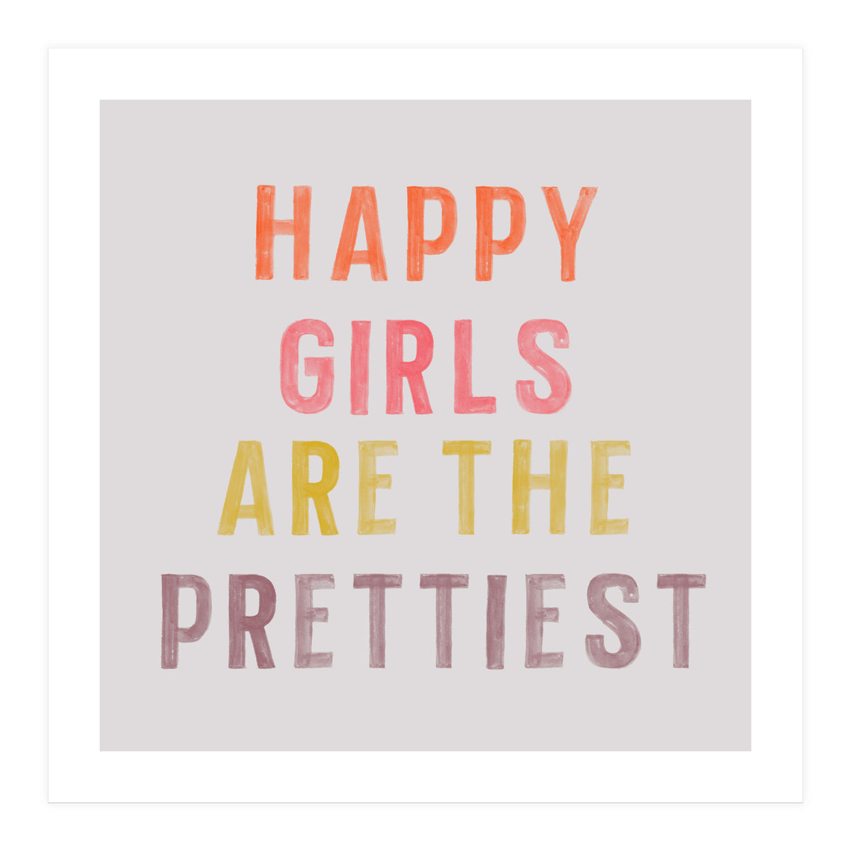 Happy Girls (Print Only)