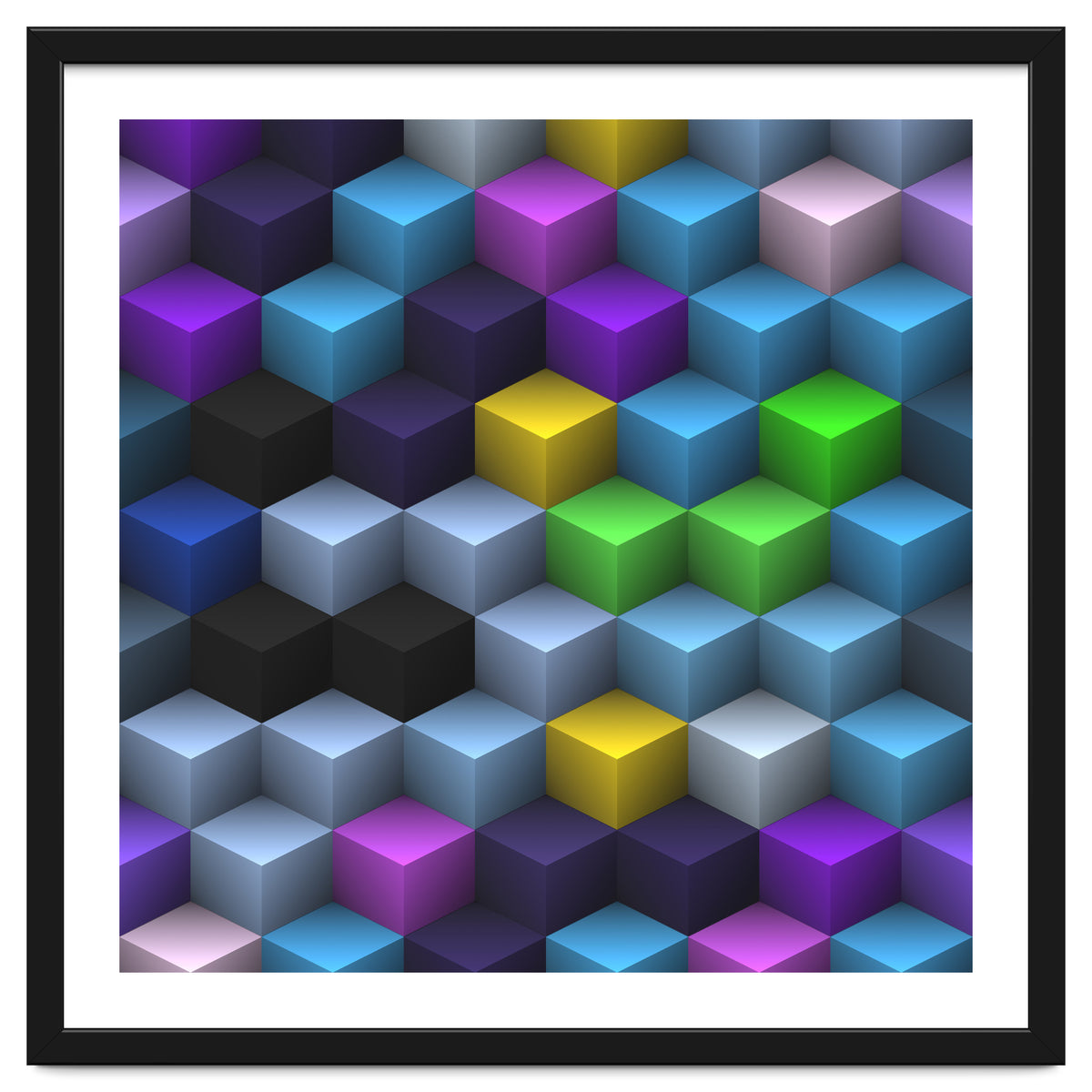 Isometric Cubes