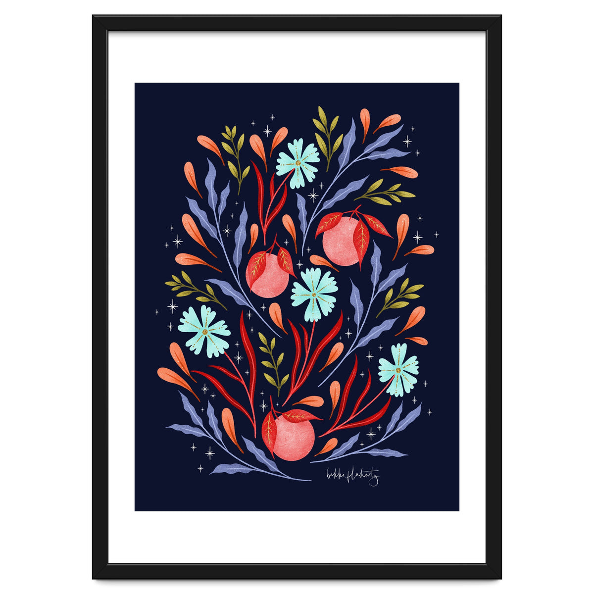 Wild Flowers and Oranges