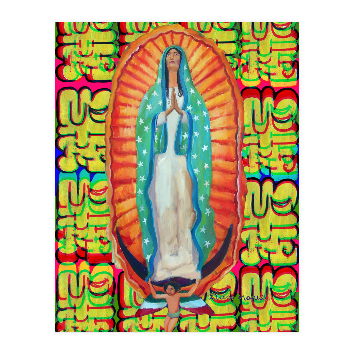 Virgen De Guadalupe 2 (Print Only)