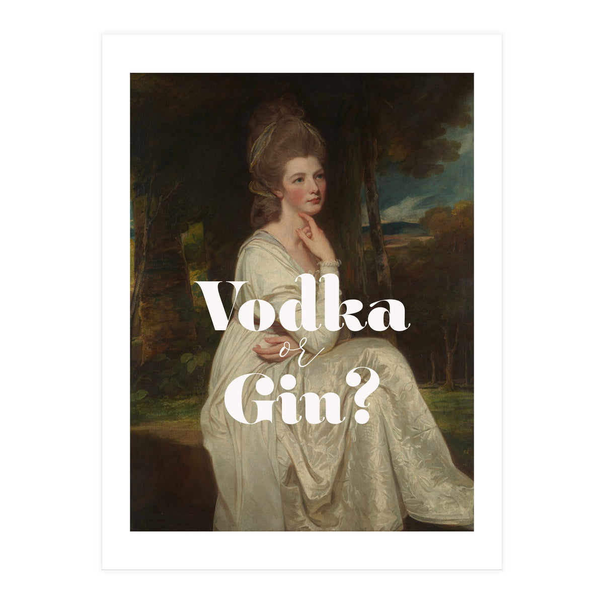 Vodka or Gin? (Print Only)