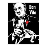 Don Vito The Godfather movie poster (Print Only) thumbnail