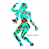 Dance Girl B 6 (Print Only)