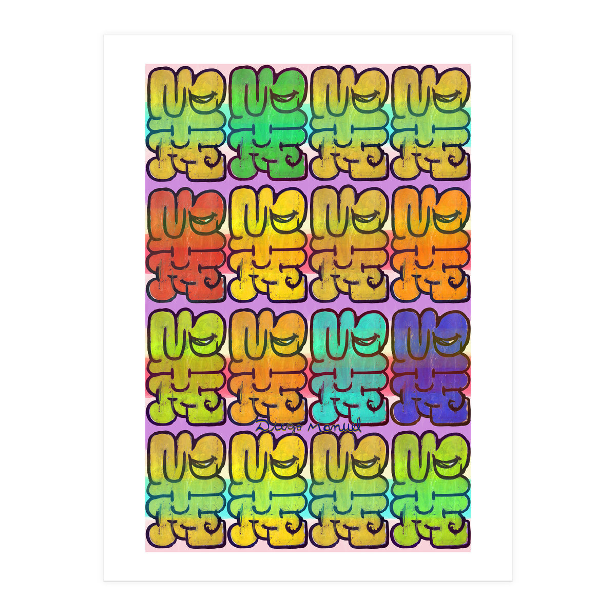 Graffitis 2021 Tapiz 97 (Print Only)