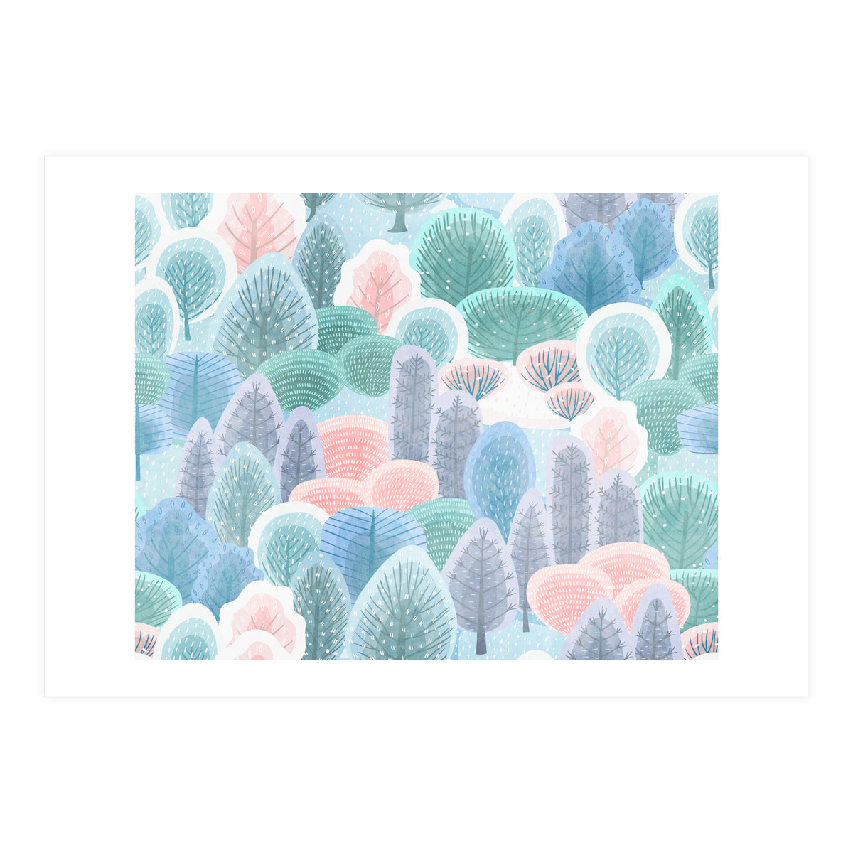 Happy Forest (Print Only)