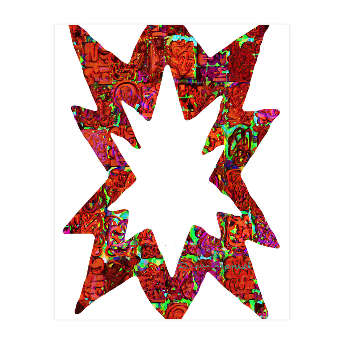 Graffiti Digita 2023 14  (Print Only)