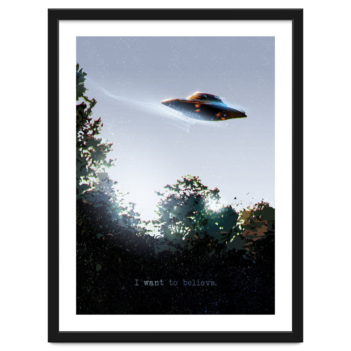 I Want To Believe Displate