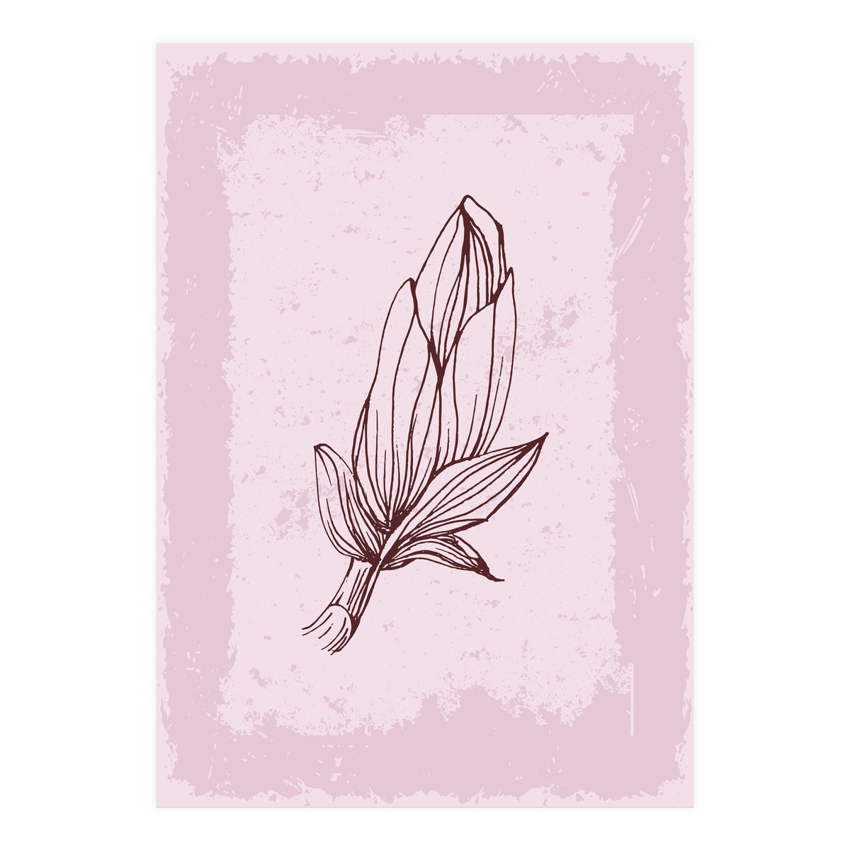 Magnolia Simple Minimal Boho - Botanical Leaves (Print Only)