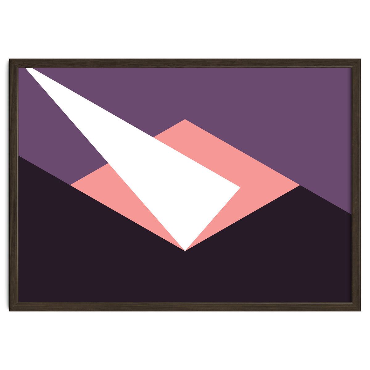 Geometric Shapes No. 59 - pink & purple