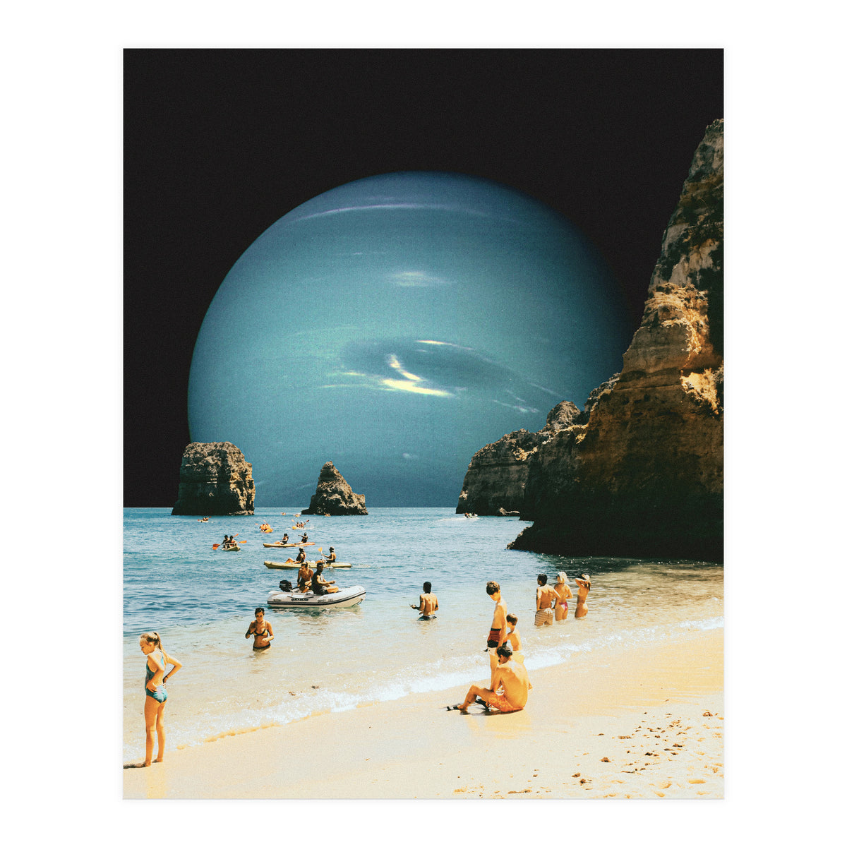 Space Beach (Print Only)