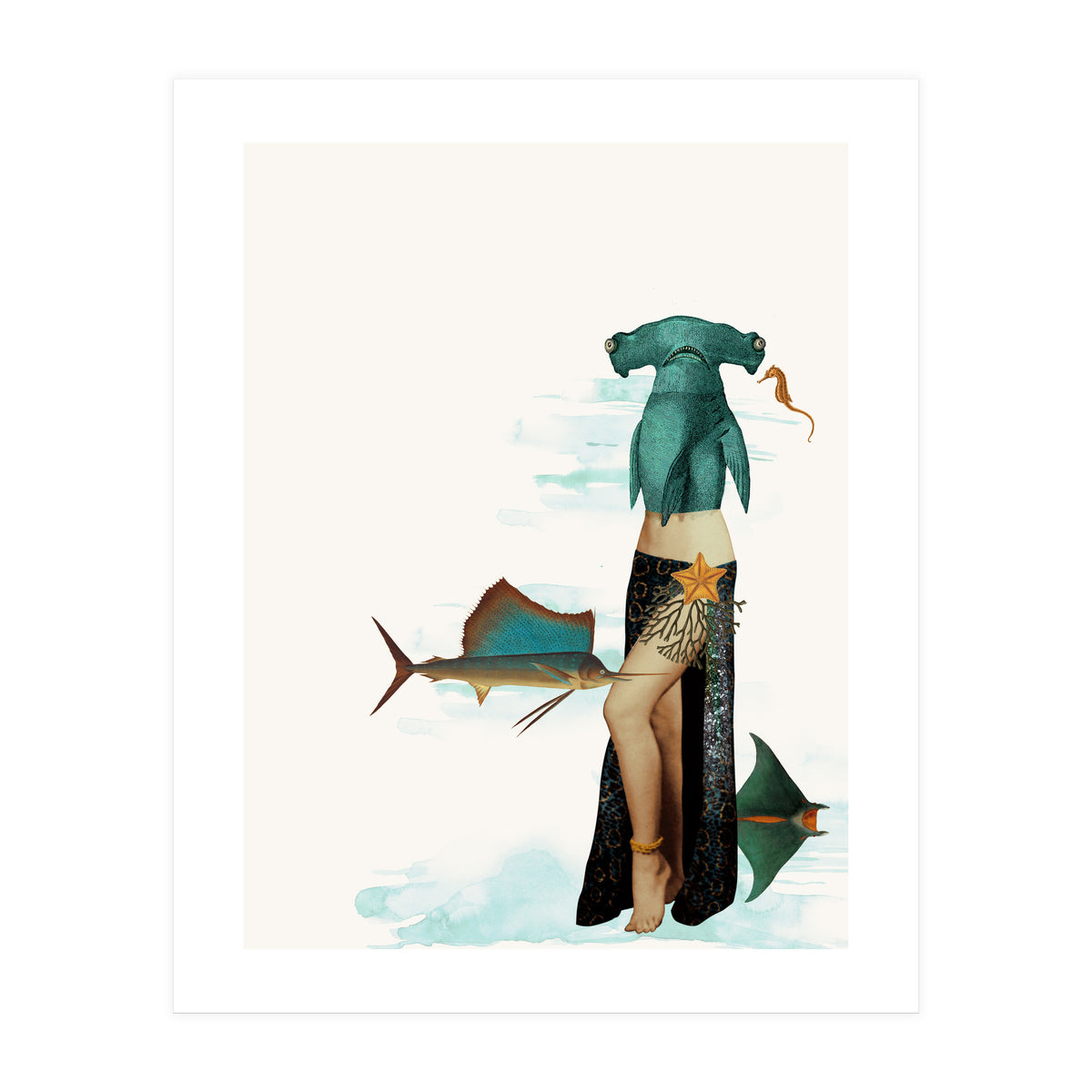 Reverse Mermaid (Print Only)