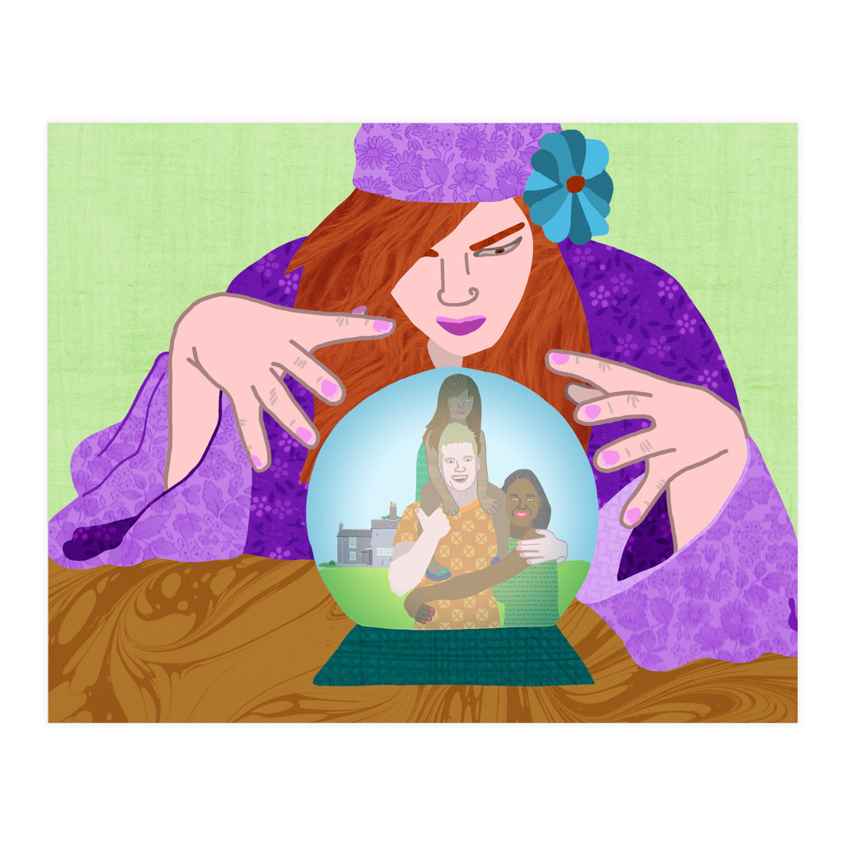 The Fortune Teller (Print Only)