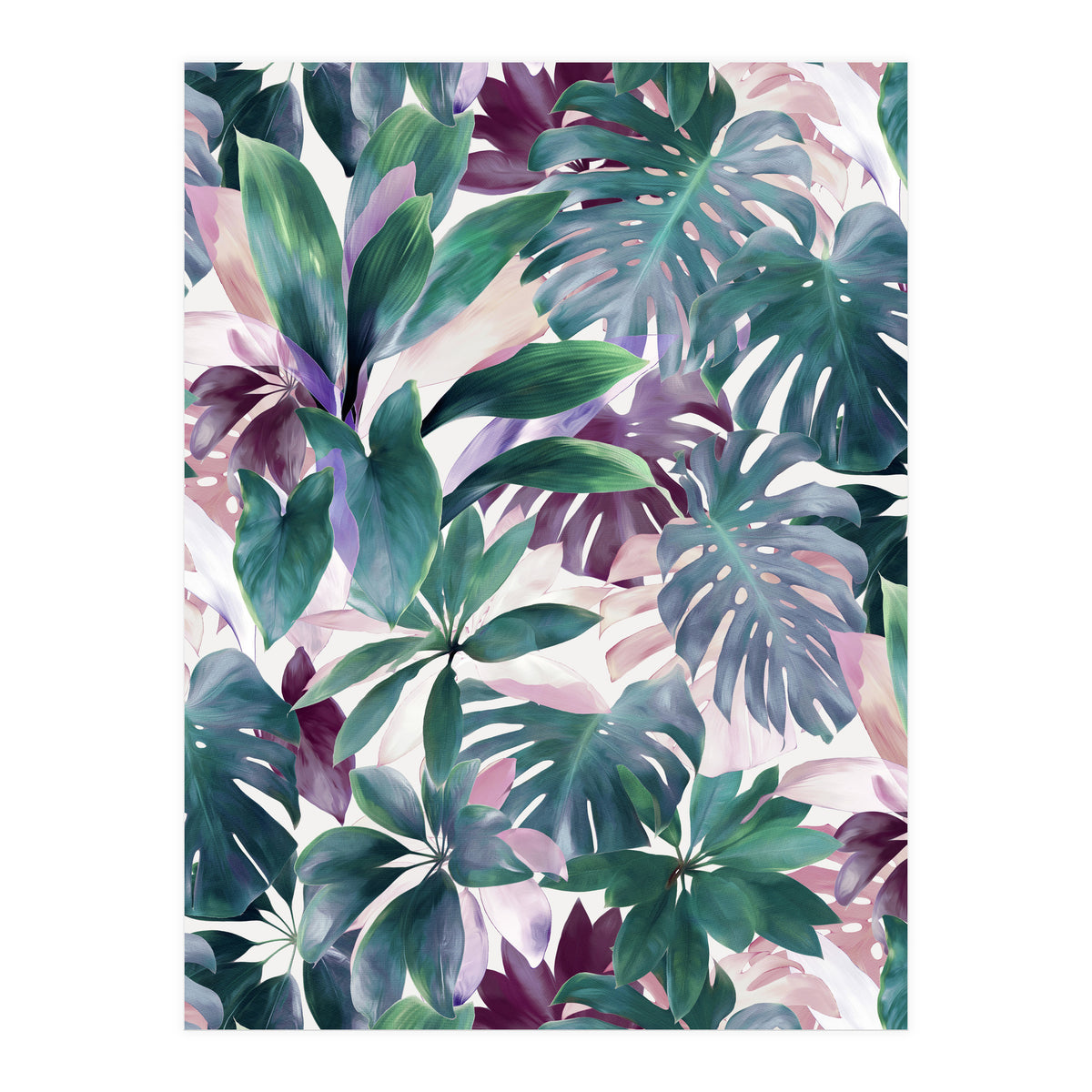Tropical Emerald Jungle (Print Only)