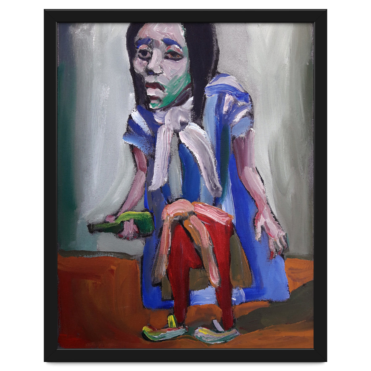 The fan, people from the neighborhood