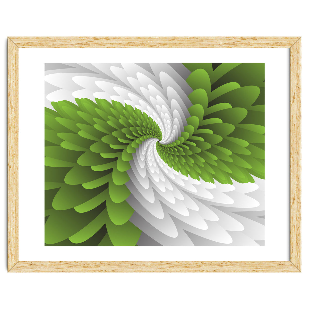 Green Majestic Wings