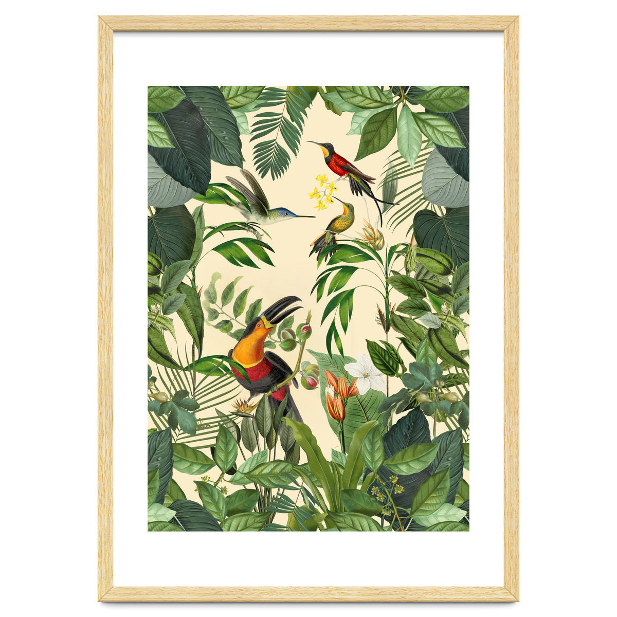 Green Jungle Toucans