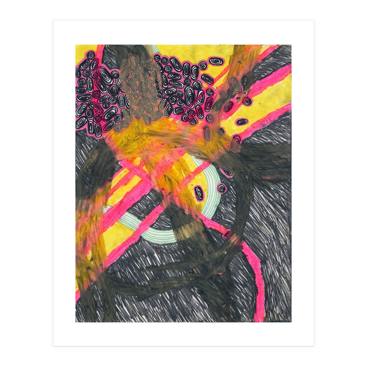 Neon Falling (Print Only)