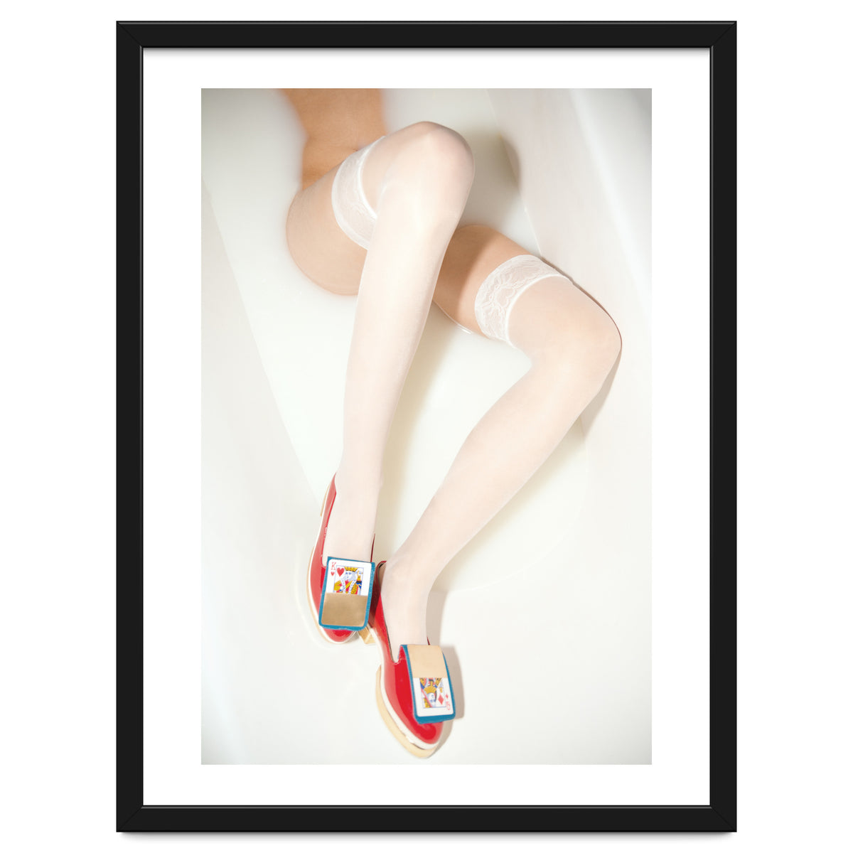 The queen is thirsty. Really, really thirsty