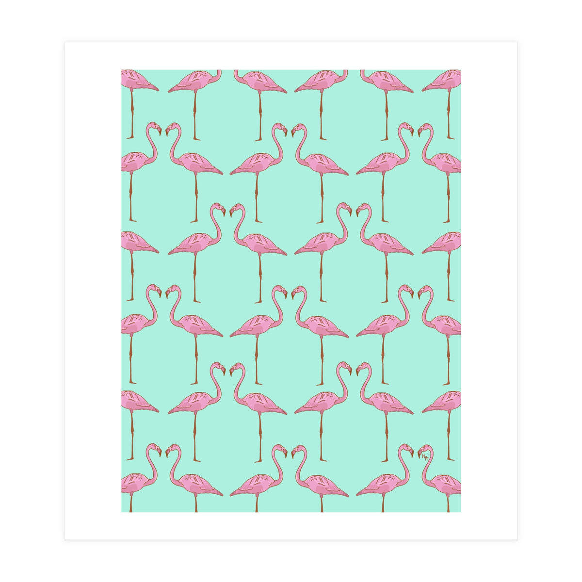 Pink Flamingo (Print Only)
