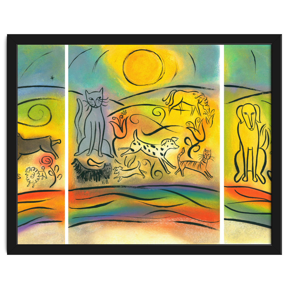 Rainbow Bridge Print
