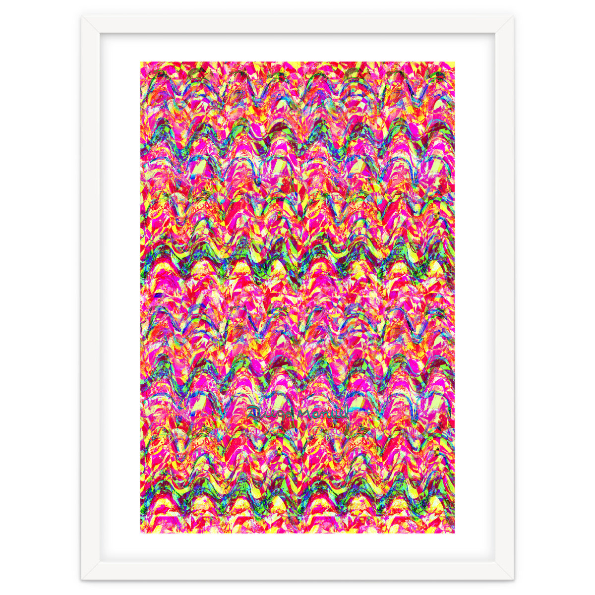 Pop abstract color full