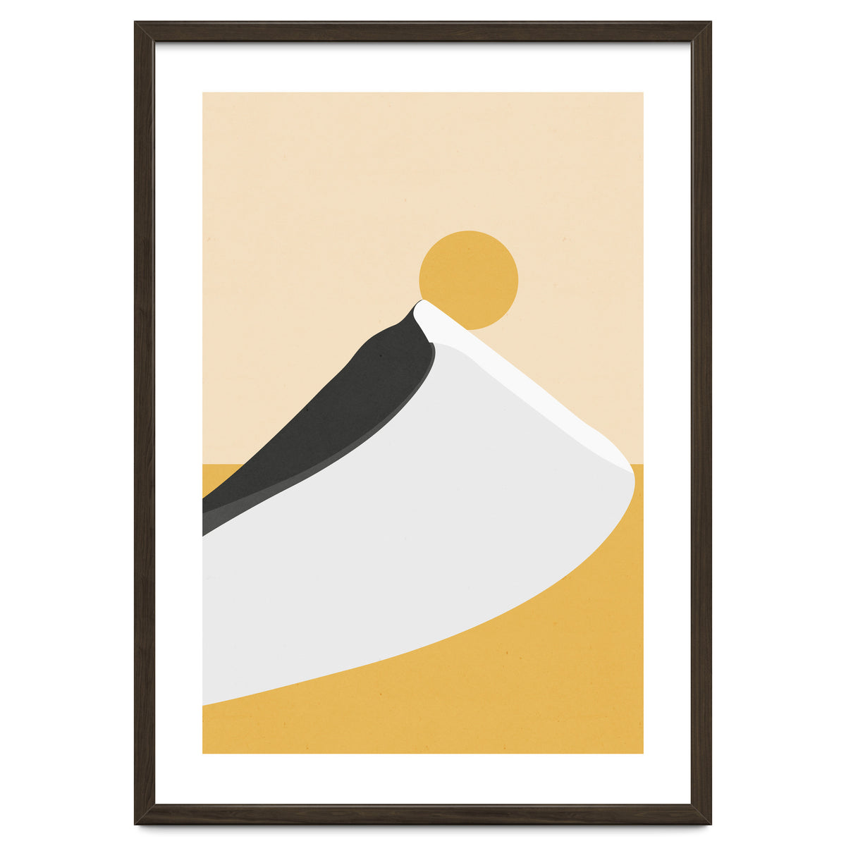 Abstract Dune - Golden Desert