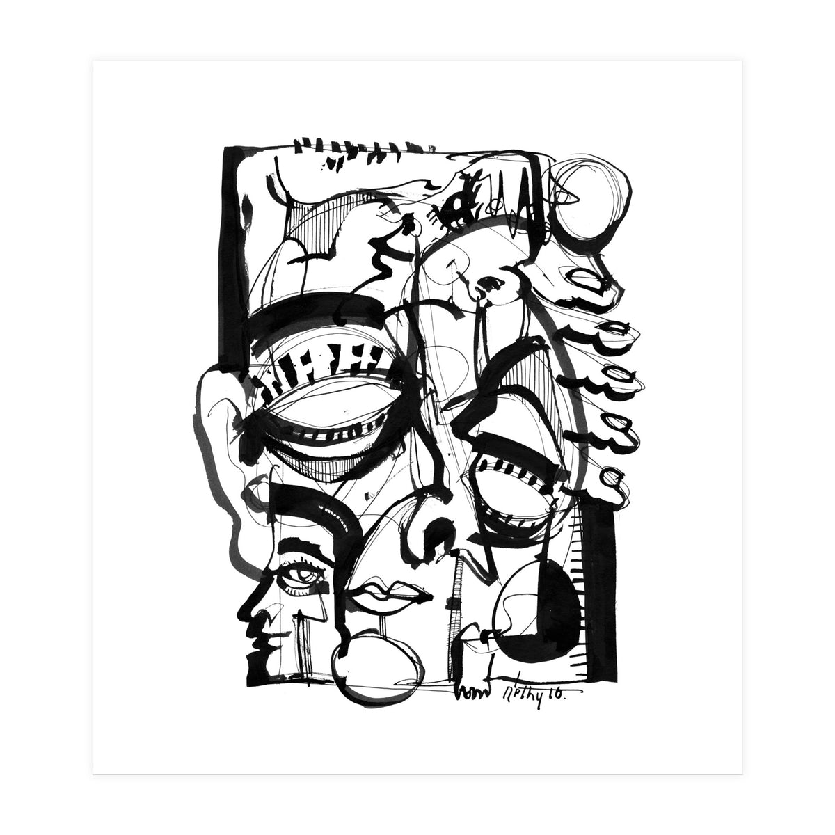 Weird Sensation - b&w (Print Only)
