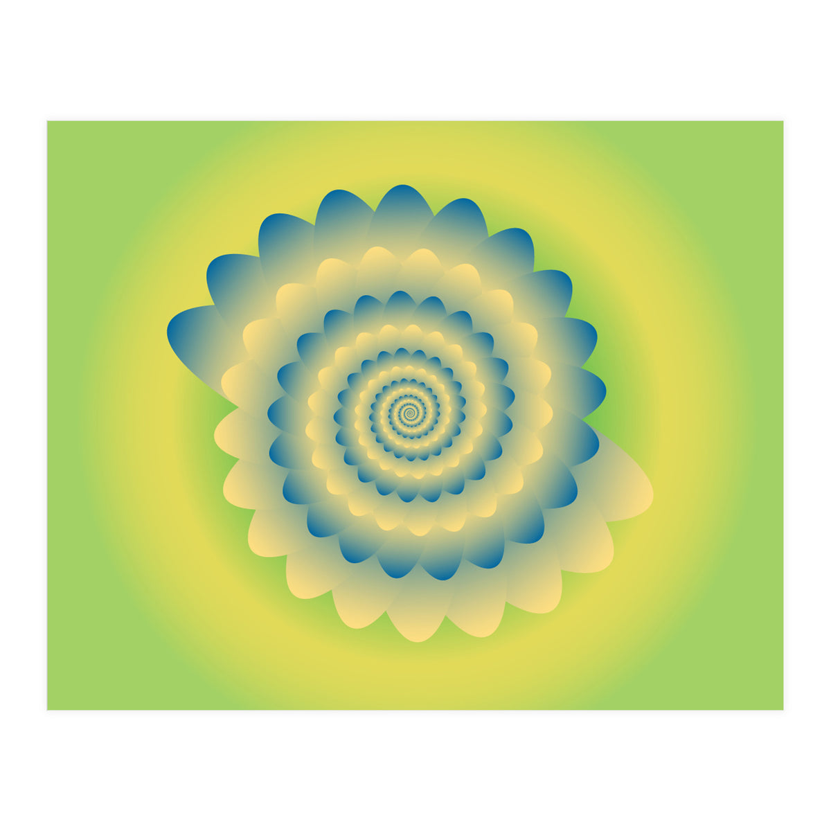 3D Flower Art (Print Only)