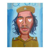 Che Guevara Y Corazones 2 B (2) (Print Only)