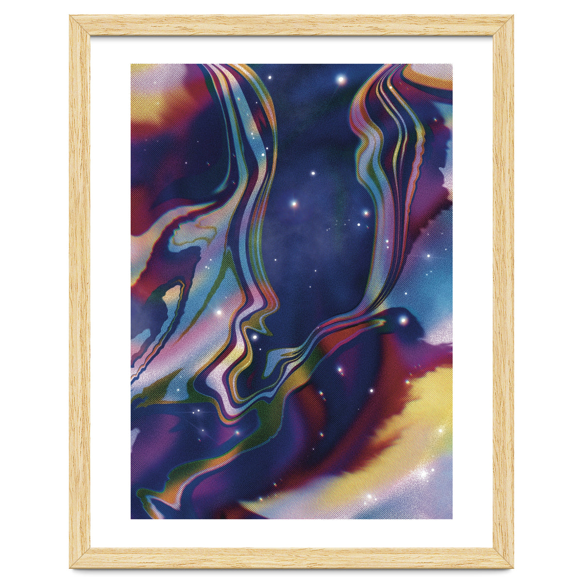 Abstract Space Star Sky Nebula
