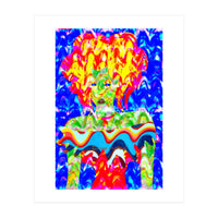 Pop Abstract girl (Print Only)