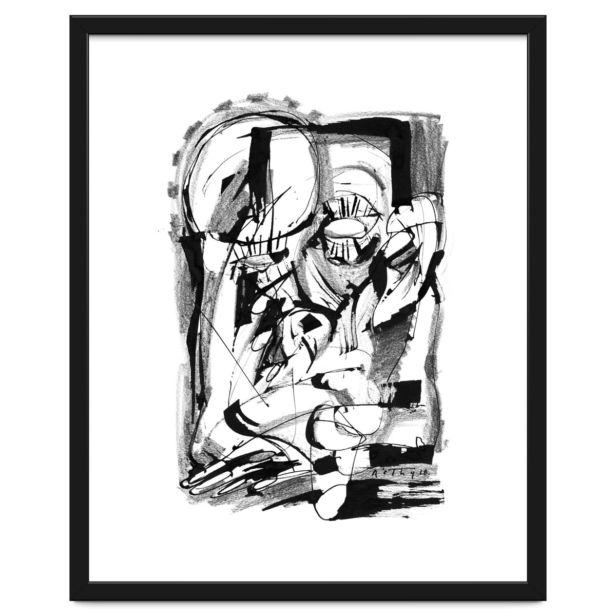 Power of the Mind - b&w